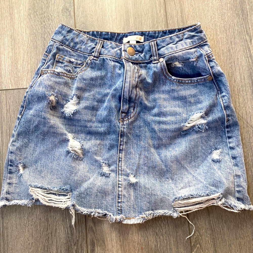 Jean Skirt